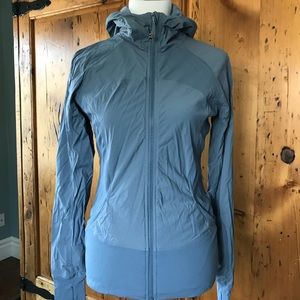 Lululemon nylon windbreaker.